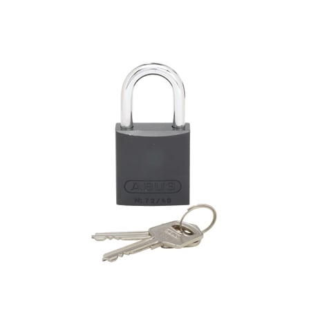 Panduit Aluminum Body Padlock, Black PSL-7BL